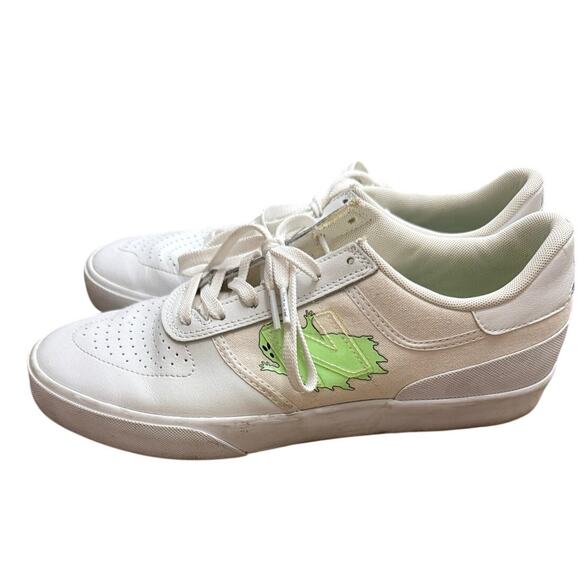 New Balance Numeric Villani 272 Franky White & Green Skate Shoes Size 9.5 main image 7